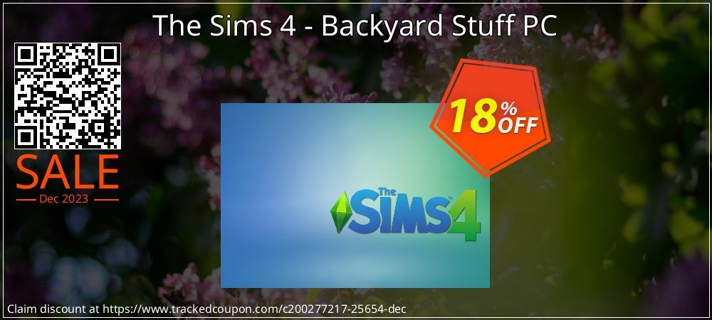 The Sims 4 - Backyard Stuff PC coupon on Tell a Lie Day discounts