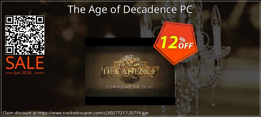 The Age of Decadence PC coupon on National Smile Day deals