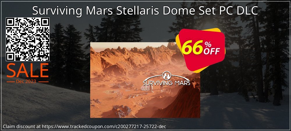 Surviving Mars Stellaris Dome Set PC DLC coupon on April Fools' Day discount