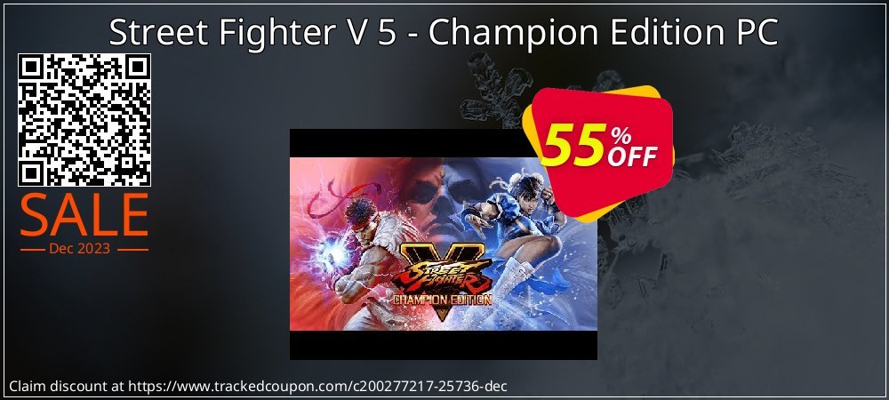 Street Fighter V 5 - Champion Edition PC coupon on World Party Day promotions