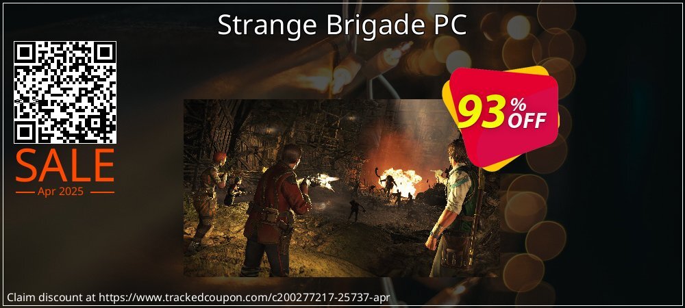 Strange Brigade PC coupon on April Fools' Day sales