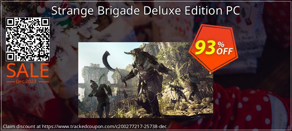 Strange Brigade Deluxe Edition PC coupon on Easter Day deals