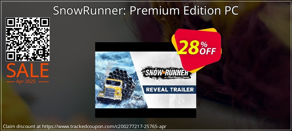 SnowRunner: Premium Edition PC coupon on National Walking Day deals