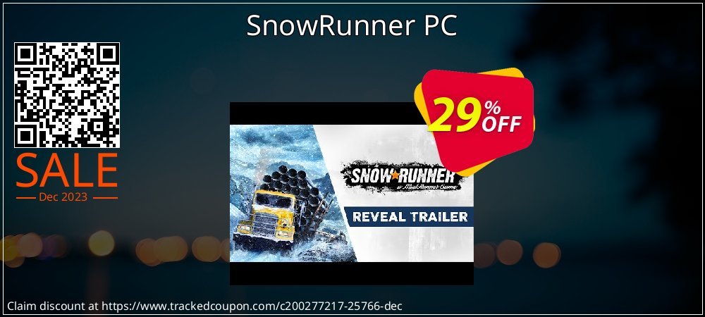 SnowRunner PC coupon on World Party Day offer