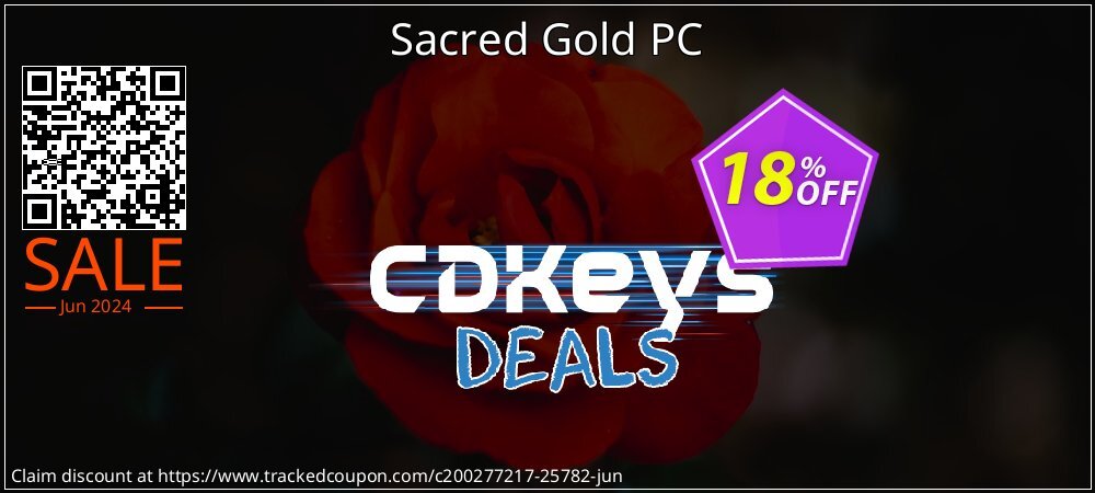 Sacred Gold PC coupon on National Memo Day deals