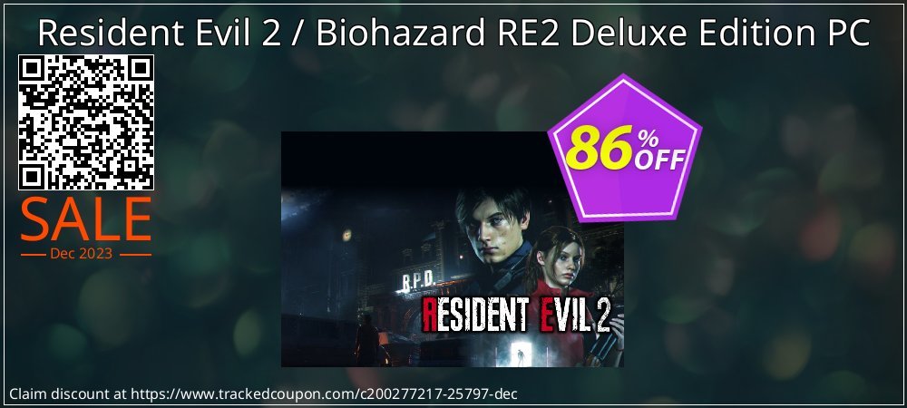 Resident Evil 2 / Biohazard RE2 Deluxe Edition PC coupon on April Fools Day offering sales