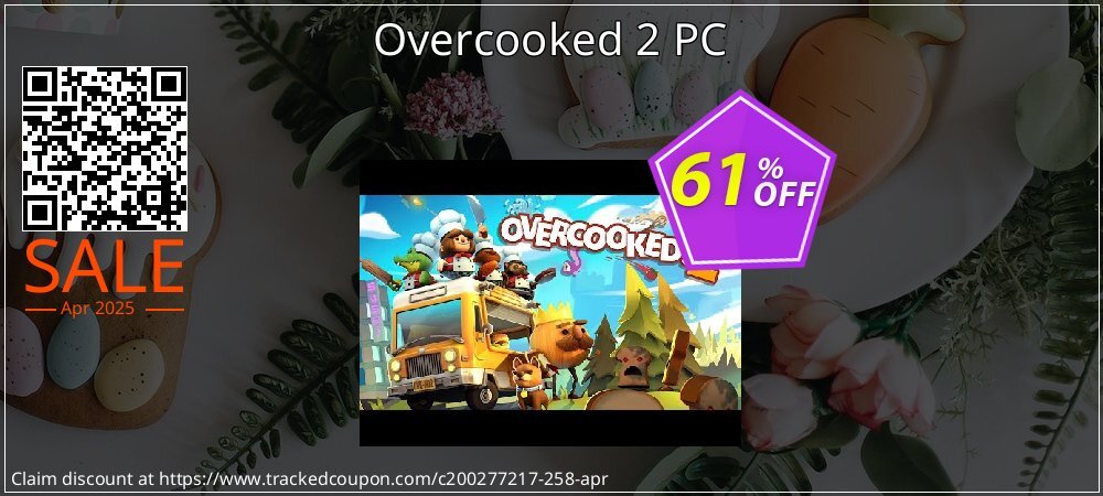 Overcooked 2 PC coupon on Constitution Memorial Day deals