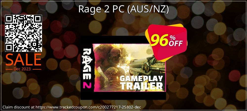 Get 96% OFF Rage 2 PC (AUS/NZ) promotions