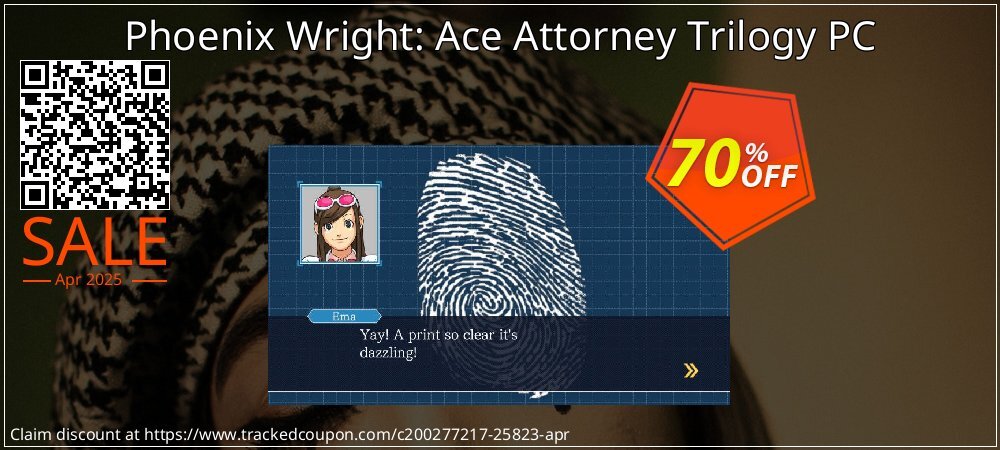 Phoenix Wright: Ace Attorney Trilogy PC coupon on National Pizza Party Day super sale