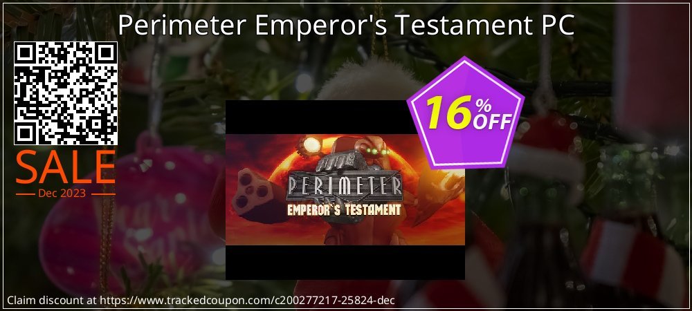 Perimeter Emperor's Testament PC coupon on Tell a Lie Day super sale