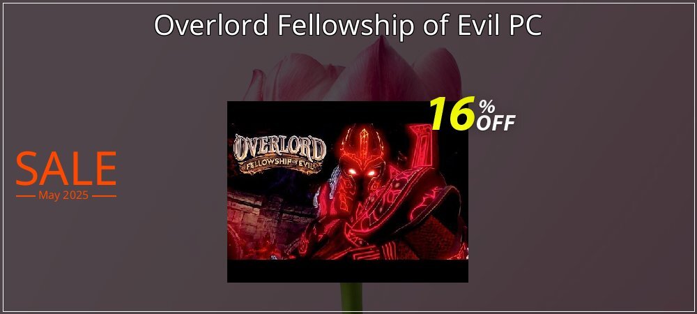 Overlord Fellowship of Evil PC coupon on World Whisky Day offering sales