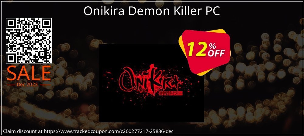 Onikira Demon Killer PC coupon on National Loyalty Day deals