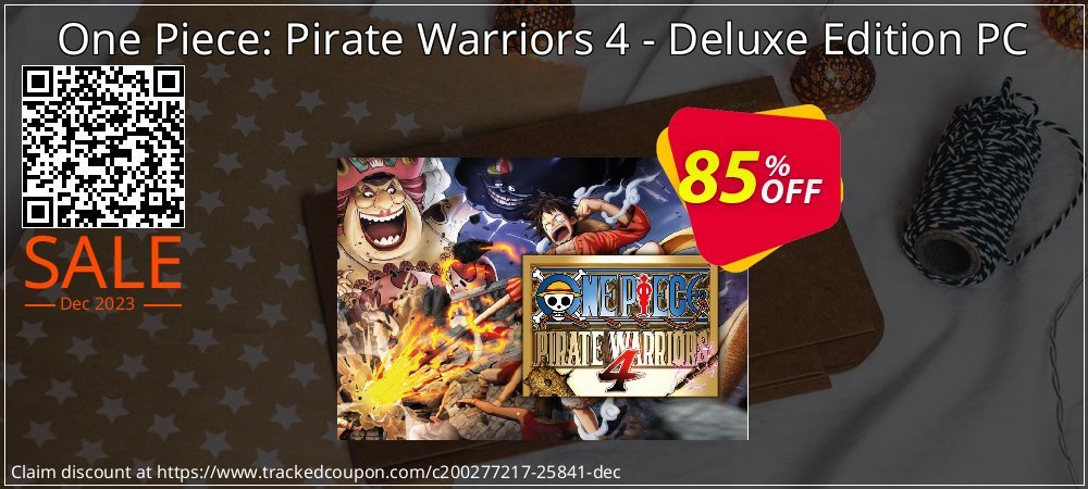 One Piece: Pirate Warriors 4 - Deluxe Edition PC coupon on National Loyalty Day super sale