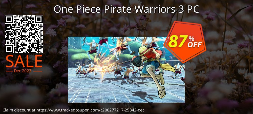One Piece Pirate Warriors 3 PC coupon on April Fools' Day super sale