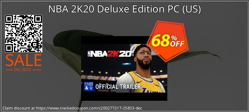 NBA 2K20 Deluxe Edition PC - US  coupon on Easter Day promotions