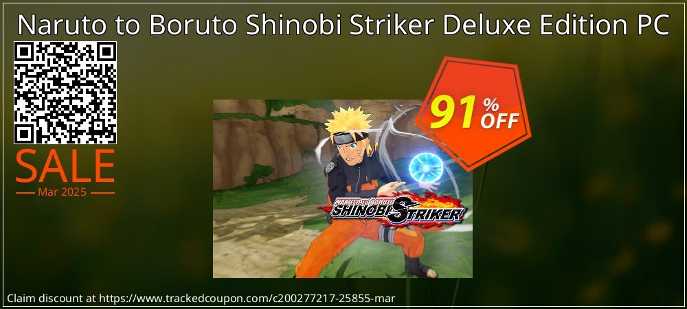 Naruto to Boruto Shinobi Striker Deluxe Edition PC coupon on National Walking Day deals