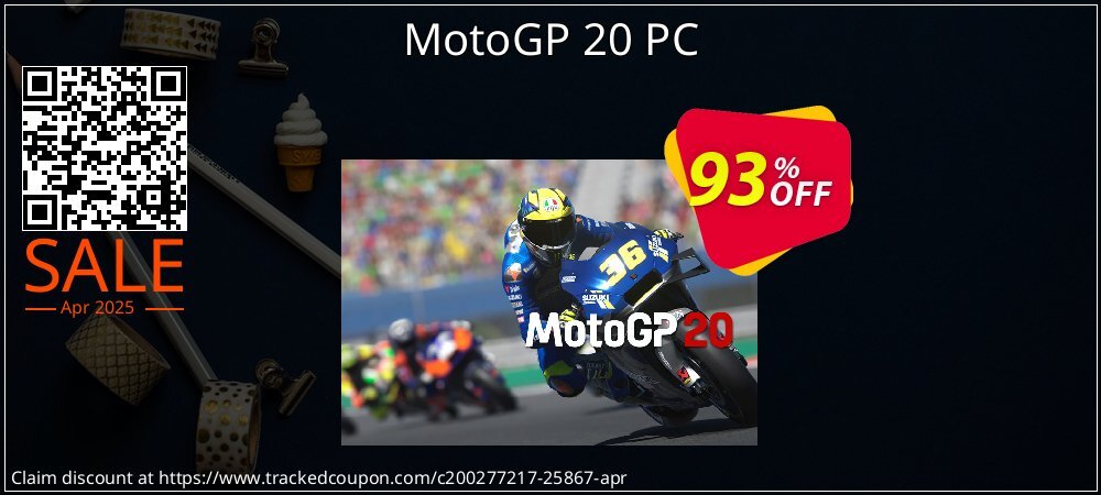 MotoGP 20 PC coupon on April Fools' Day offering discount