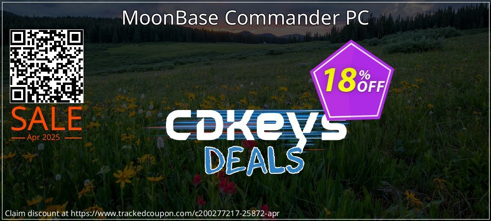 MoonBase Commander PC coupon on April Fools' Day sales