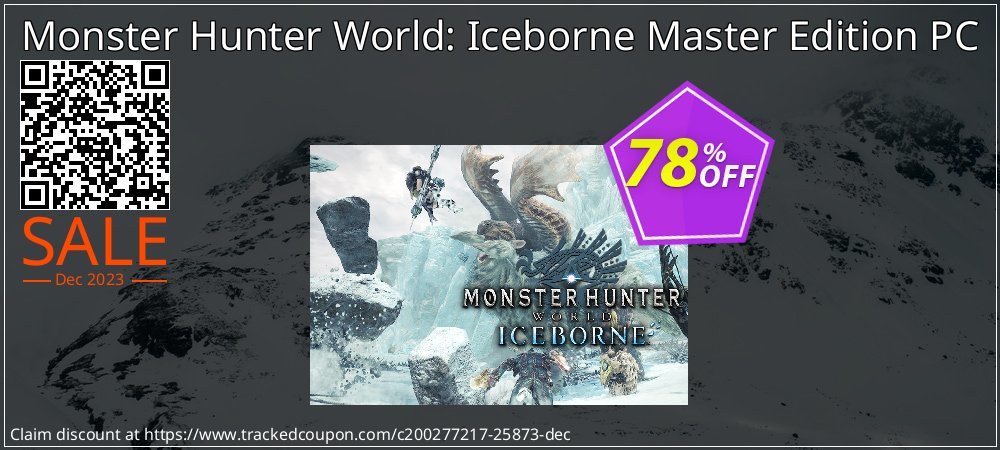 Monster Hunter World: Iceborne Master Edition PC coupon on Easter Day deals