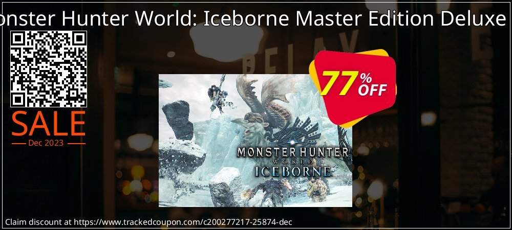 Monster Hunter World: Iceborne Master Edition Deluxe PC coupon on Tell a Lie Day offer