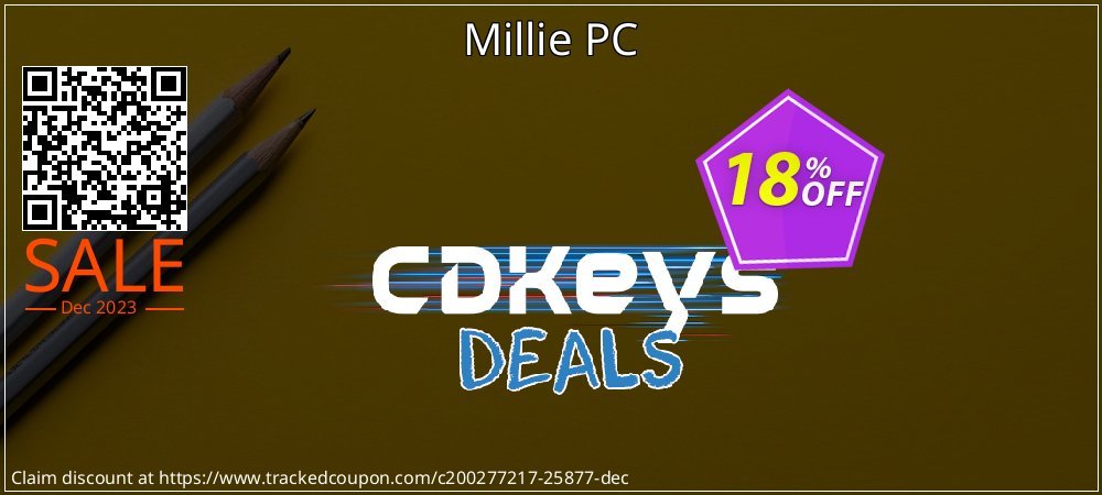 Millie PC coupon on April Fools' Day offering sales