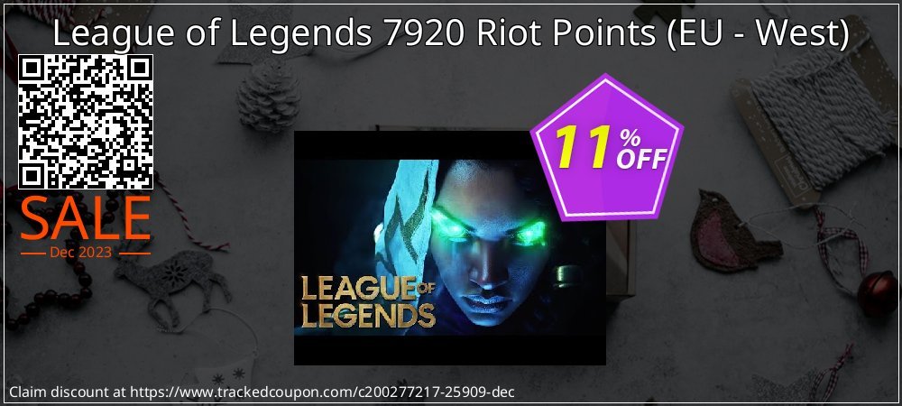 League of Legends 7920 Riot Points - EU - West  coupon on Tell a Lie Day deals