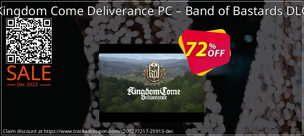 Kingdom Come Deliverance PC – Band of Bastards DLC coupon on Easter Day offering sales