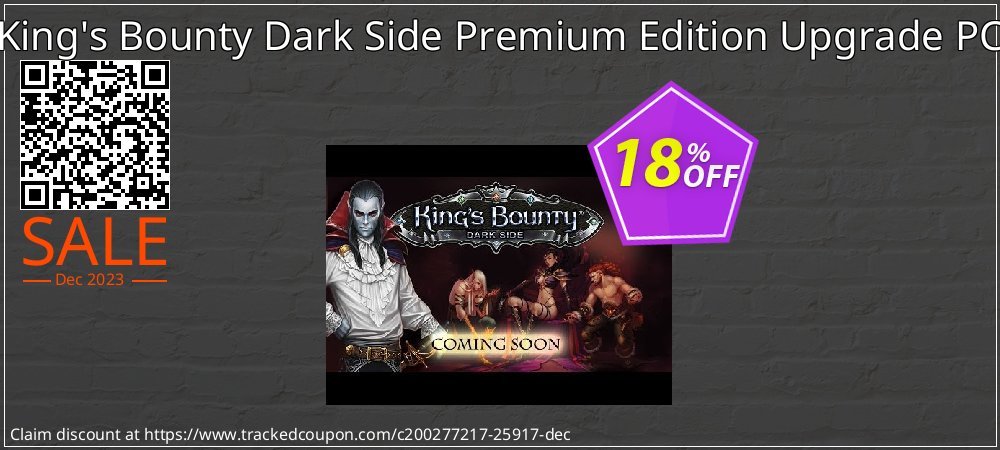 King's Bounty Dark Side Premium Edition Upgrade PC coupon on April Fools' Day sales
