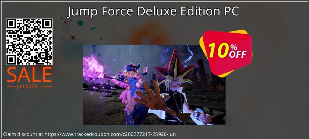 Jump Force Deluxe Edition PC coupon on World Whisky Day deals