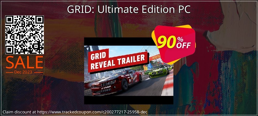 GRID: Ultimate Edition PC coupon on Easter Day offering sales