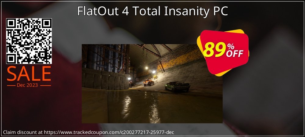 FlatOut 4 Total Insanity PC coupon on April Fools' Day super sale