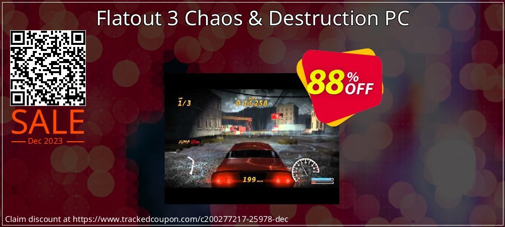 Flatout 3 Chaos & Destruction PC coupon on Easter Day discounts