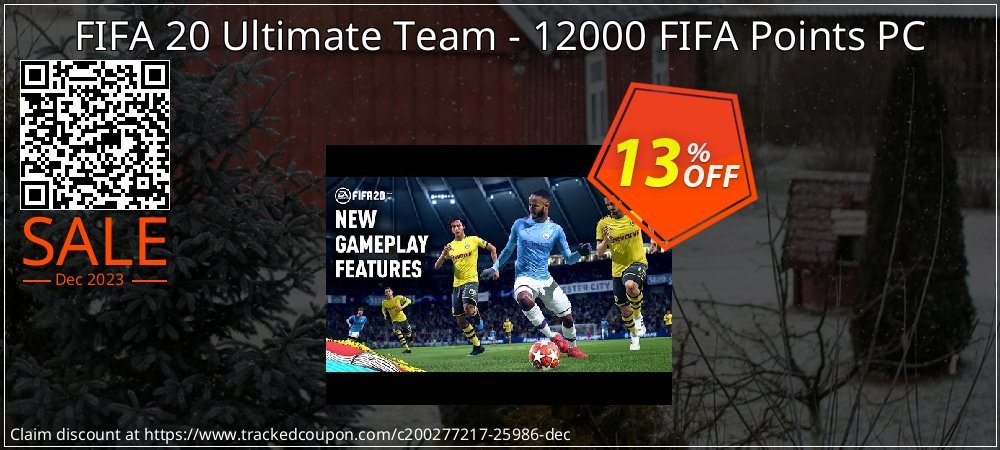 FIFA 20 Ultimate Team - 12000 FIFA Points PC coupon on World Party Day super sale