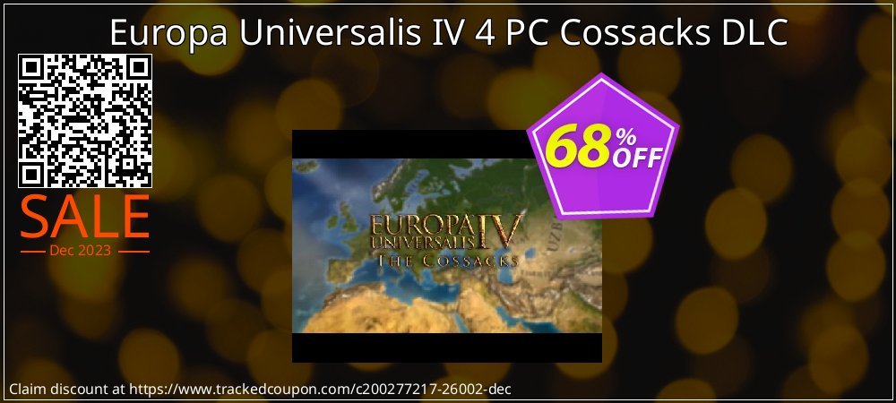 Europa Universalis IV 4 PC Cossacks DLC coupon on April Fools' Day offering discount