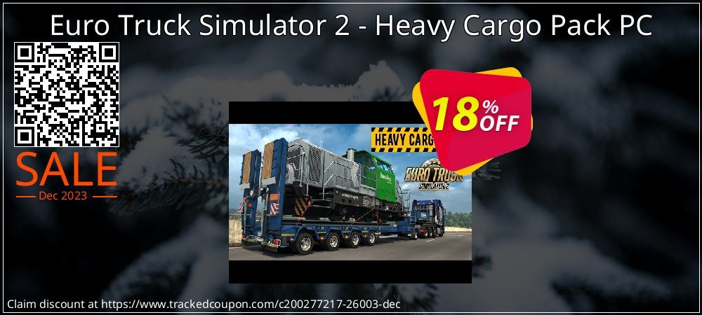 Euro Truck Simulator 2 - Heavy Cargo Pack PC coupon on Virtual Vacation Day offering discount