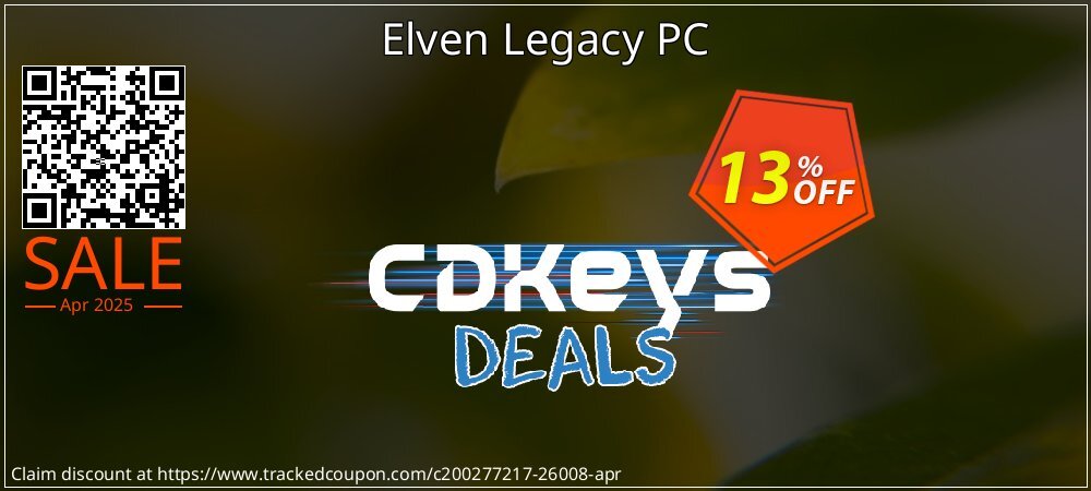 Elven Legacy PC coupon on Virtual Vacation Day sales