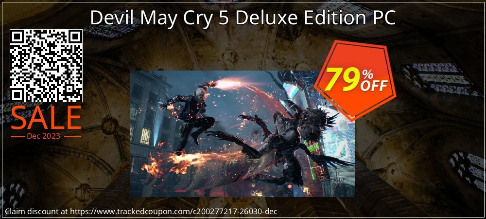 Devil May Cry 5 Deluxe Edition PC coupon on National Walking Day offering sales
