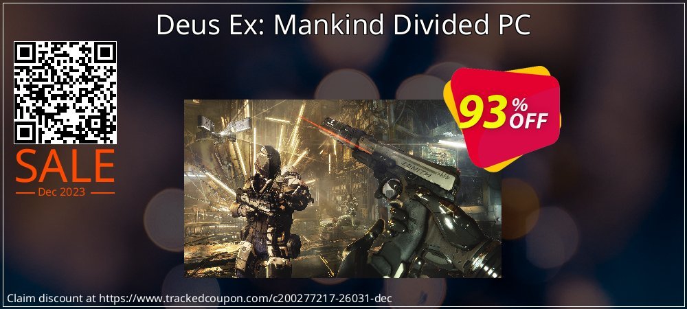 Deus Ex: Mankind Divided PC coupon on National Loyalty Day discounts