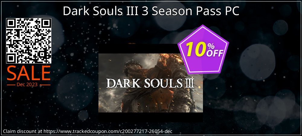 Dark Souls III 3 Season Pass PC coupon on Tell a Lie Day offer
