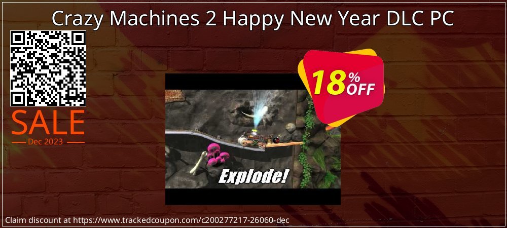 Crazy Machines 2 Happy New Year DLC PC coupon on National Walking Day promotions