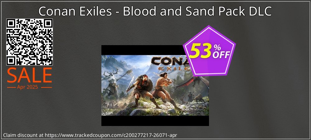 Conan Exiles - Blood and Sand Pack DLC coupon on Palm Sunday sales