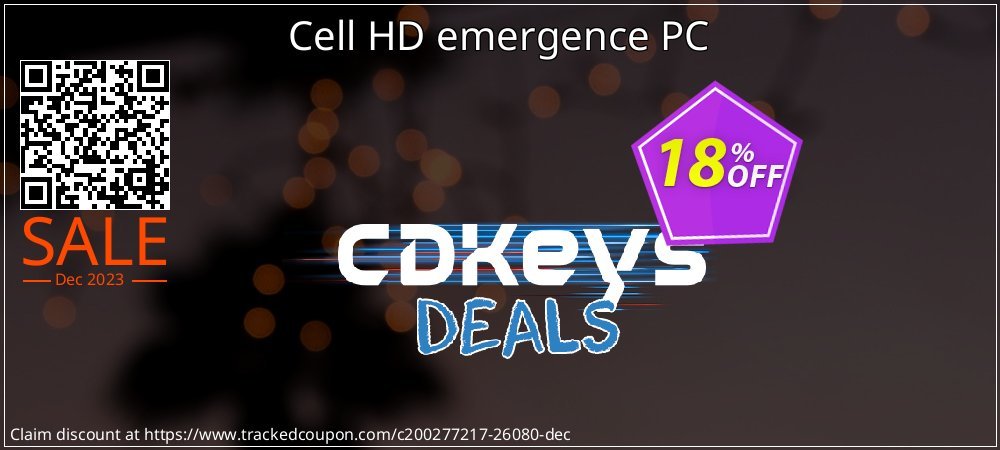 Cell HD emergence PC coupon on National Walking Day deals