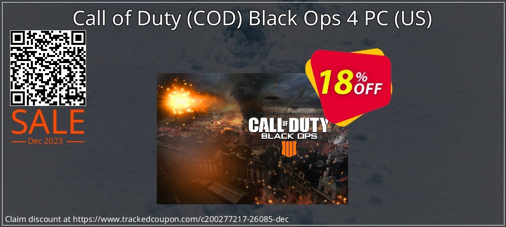 Call of Duty - COD Black Ops 4 PC - US  coupon on National Bikini Day sales
