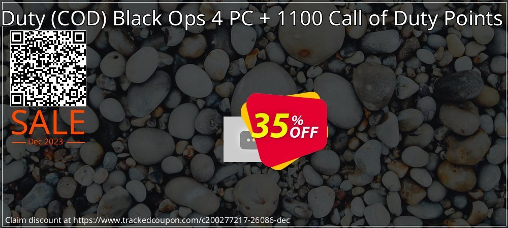 Call of Duty - COD Black Ops 4 PC + 1100 Call of Duty Points - APAC  coupon on World Party Day discounts