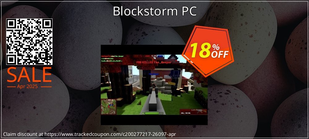 Blockstorm PC coupon on April Fools' Day sales