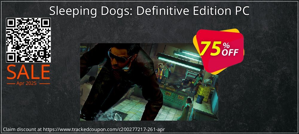 Sleeping Dogs: Definitive Edition PC coupon on World Party Day discount