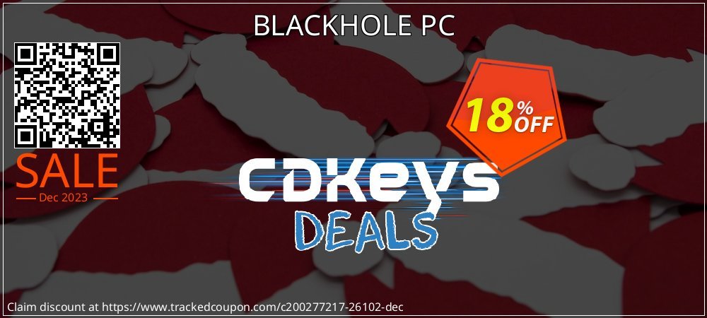 BLACKHOLE PC coupon on April Fools' Day offering sales