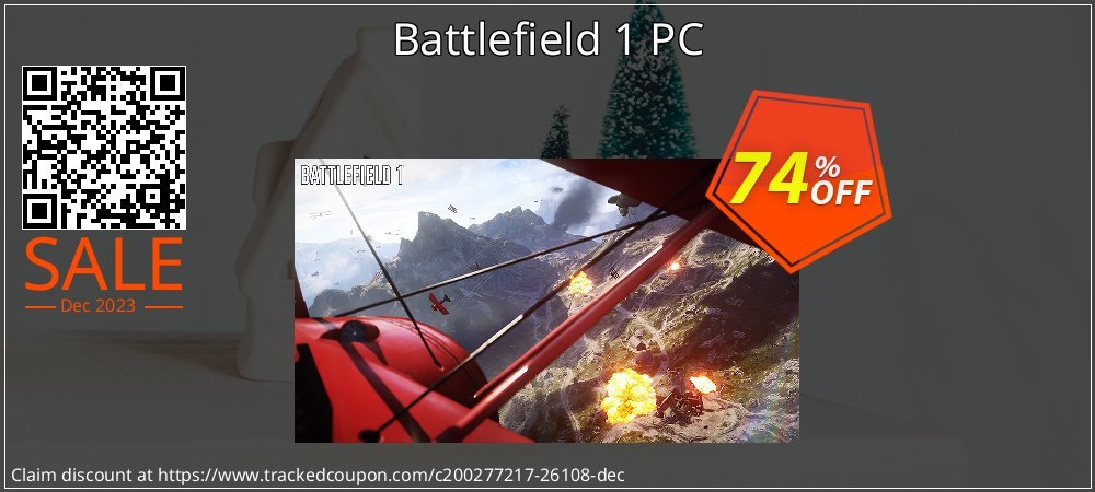 Battlefield 1 PC coupon on Easter Day offer