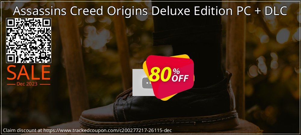Assassins Creed Origins Deluxe Edition PC + DLC coupon on National Walking Day sales