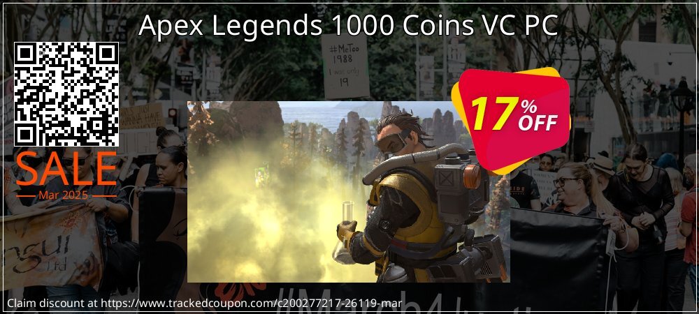 Apex Legends 1000 Coins VC PC coupon on Tell a Lie Day offering discount